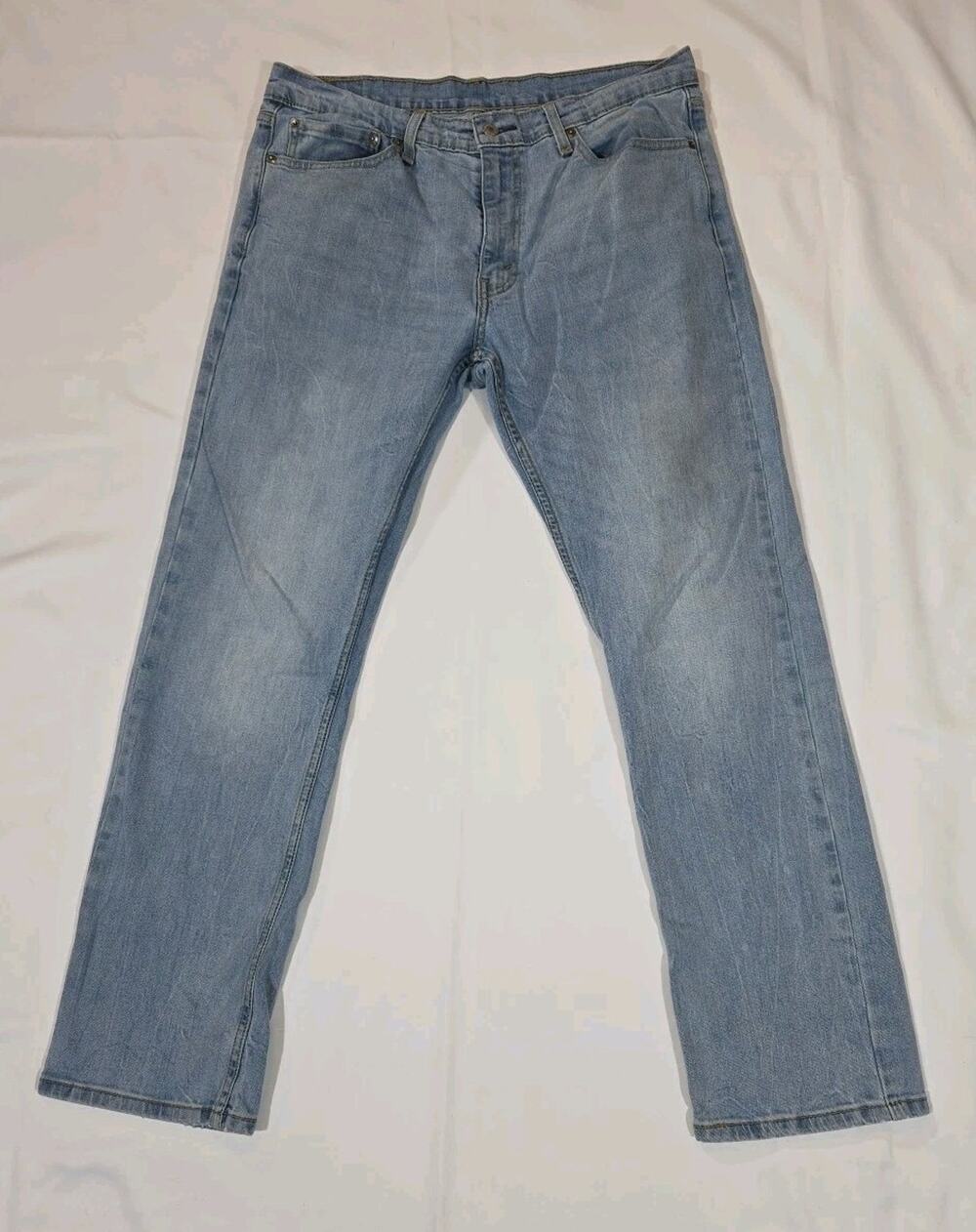 Levis 513 Jeans Men's 34x30 Slim Straight Light Wash